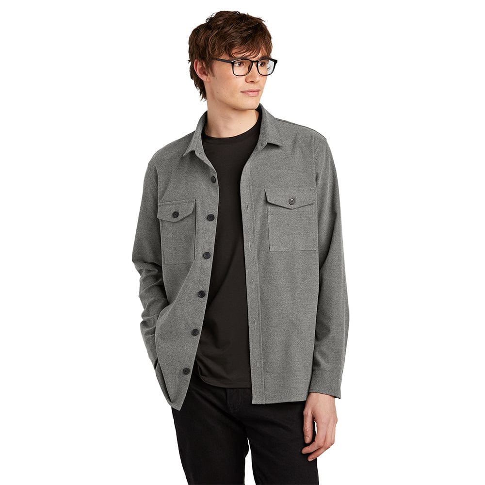Mercer+Mettle Woven Shirts Mercer+Mettle - Men's Long Sleeve Twill Overshirt