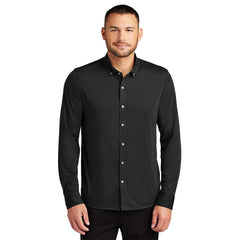 Mercer+Mettle Woven Shirts Mercer+Mettle - Men's Stretch Jersey Long Sleeve Shirt