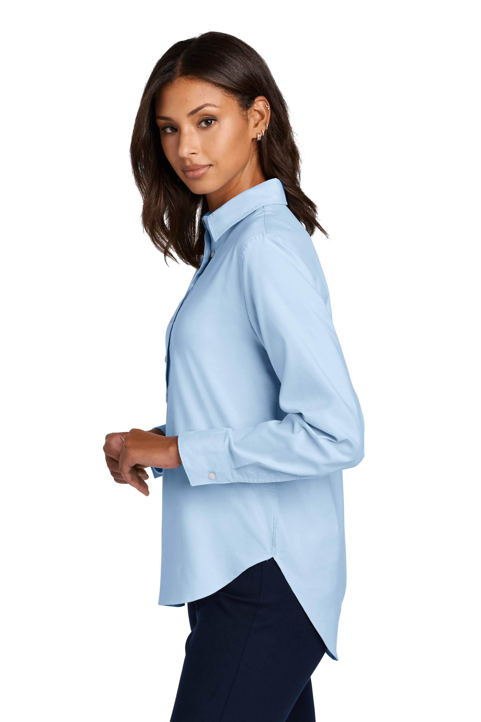 Mercer+Mettle - Women's Long Sleeve Modern Oxford Shirt  Threadfellows