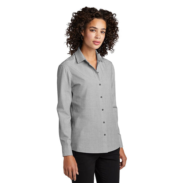 Mercer+Mettle Woven Shirts Mercer+Mettle - Women's Long Sleeve Stretch Woven Shirt