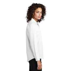 Mercer+Mettle Woven Shirts Mercer+Mettle - Women's Long Sleeve Stretch Woven Shirt