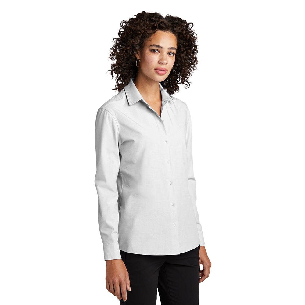 Mercer+Mettle - Women's Long Sleeve Stretch Woven Shirt Threadfellows Mercer+Mettle - Women's Long Sleeve Stretch Woven Shirt Threadfellows