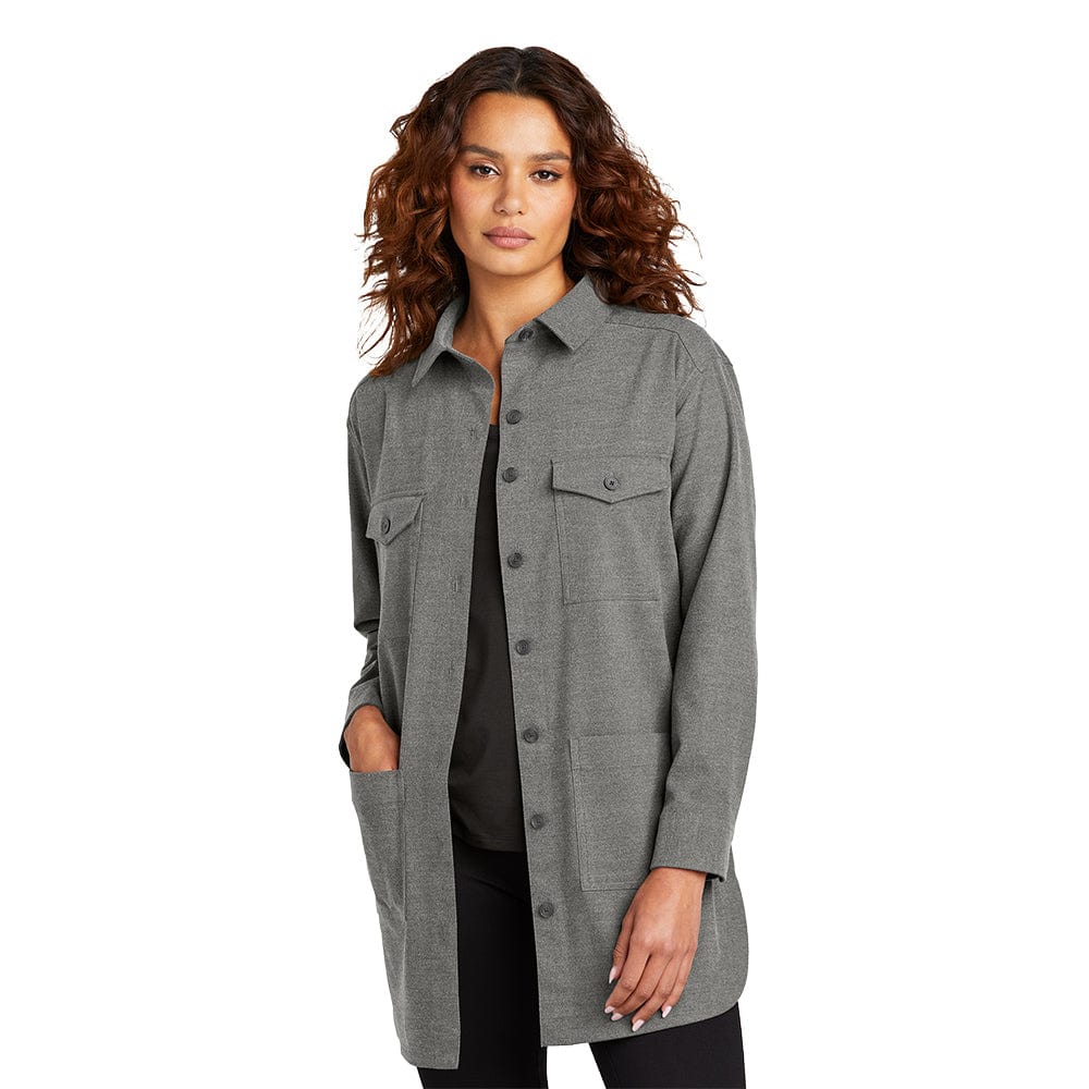 Mercer+Mettle Woven Shirts Mercer+Mettle - Women's Long Sleeve Twill Overshirt