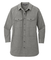 Mercer+Mettle Woven Shirts Mercer+Mettle - Women's Long Sleeve Twill Overshirt