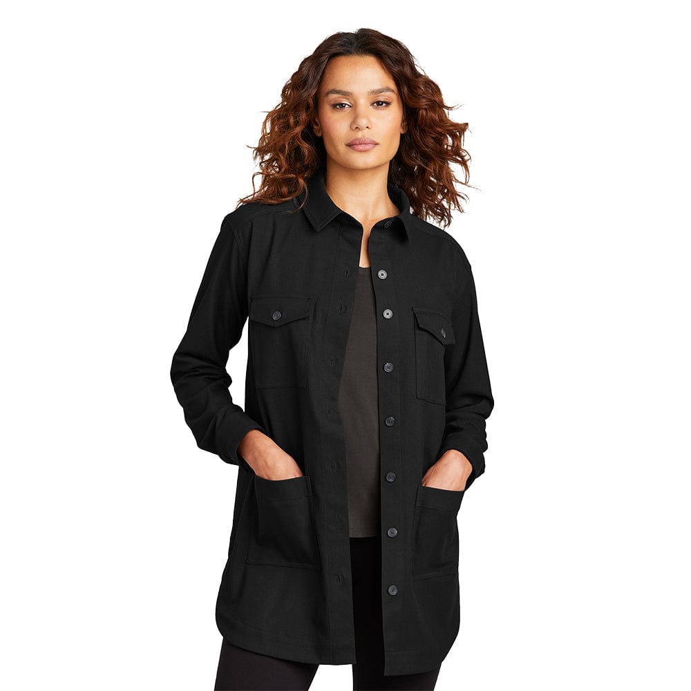 Mercer+Mettle Woven Shirts Mercer+Mettle - Women's Long Sleeve Twill Overshirt