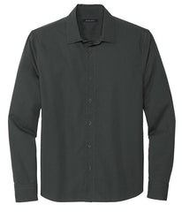 Mercer+Mettle Woven Shirts XS / Anchor Grey Mercer+Mettle - Men's Long Sleeve Stretch Woven Shirt