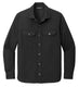 Mercer+Mettle Woven Shirts XS / Deep Black Mercer+Mettle - Men's Long Sleeve Twill Overshirt