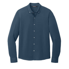 Mercer+Mettle Woven Shirts XS / Insignia Blue Mercer+Mettle - Men's Stretch Jersey Long Sleeve Shirt