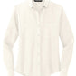 Mercer+Mettle Woven Shirts XS / Ivory Chiffon Mercer+Mettle - Women's Stretch Crepe Long Sleeve Blouse