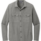 Mercer+Mettle Woven Shirts XS / Light Anchor Grey Heather Mercer+Mettle - Men's Long Sleeve Twill Overshirt