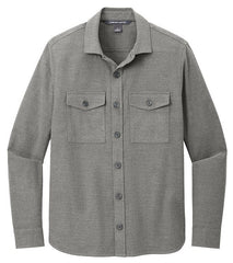 Mercer+Mettle Woven Shirts XS / Light Anchor Grey Heather Mercer+Mettle - Men's Long Sleeve Twill Overshirt