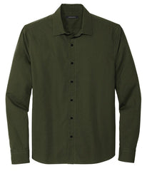 Mercer+Mettle Woven Shirts XS / Townsend Green Mercer+Mettle - Men's Long Sleeve Stretch Woven Shirt