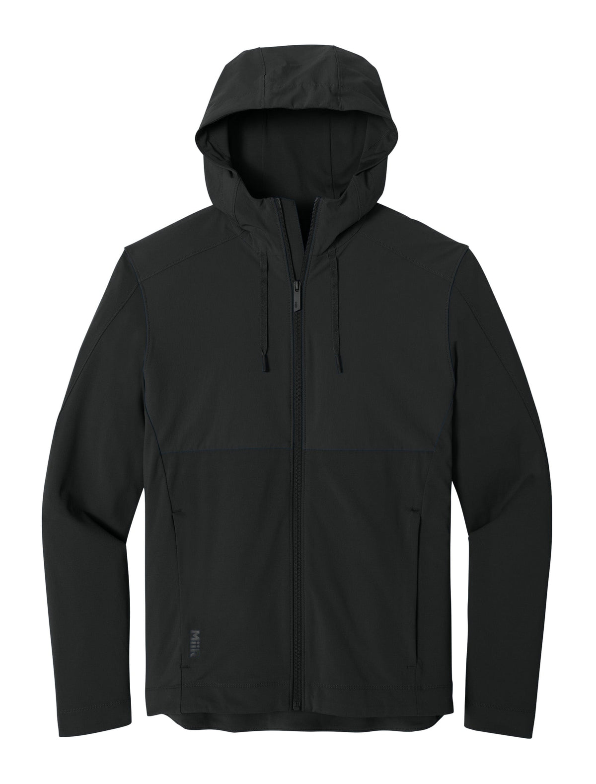 MiiR Layering XS / Pitch Black MiiR - Men's Kivu Hybrid Full-Zip Hooded Jacket
