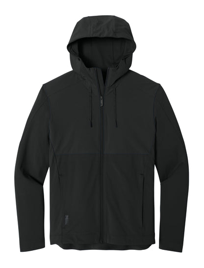 MiiR Layering XS / Pitch Black MiiR - Men's Kivu Hybrid Full-Zip Hooded Jacket