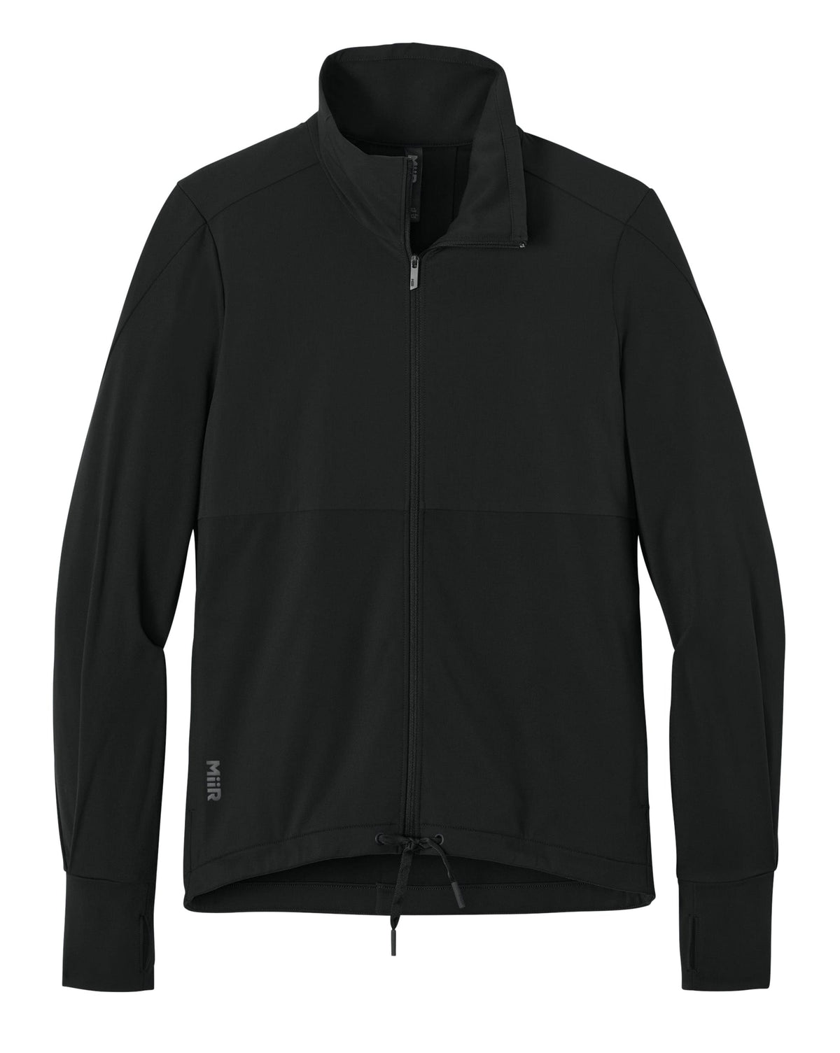 MiiR Layering XS / Pitch Black MiiR - Women's Kivu Hybrid Full-Zip Hooded Jacket