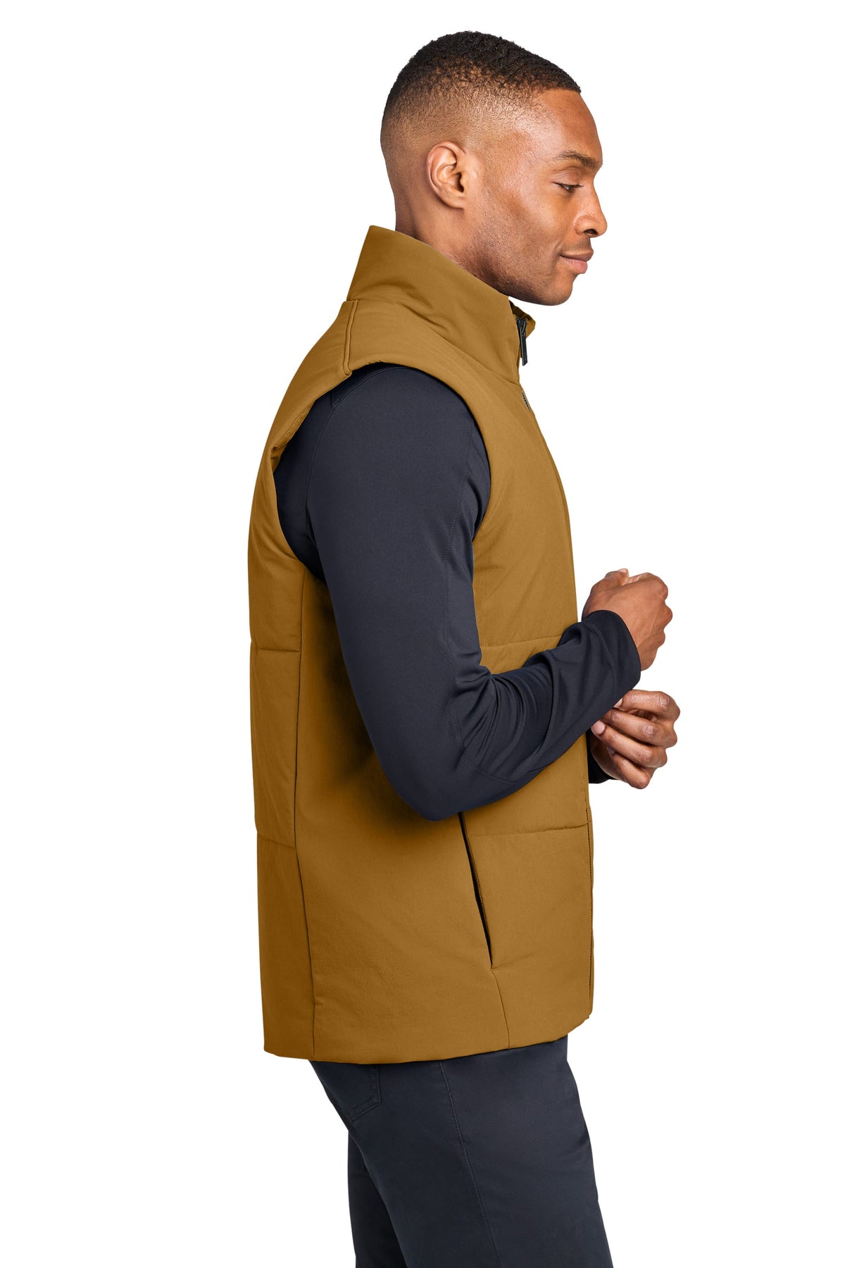 MiiR Outerwear MiiR - Men's Sashiko Stretch Puffy Vest