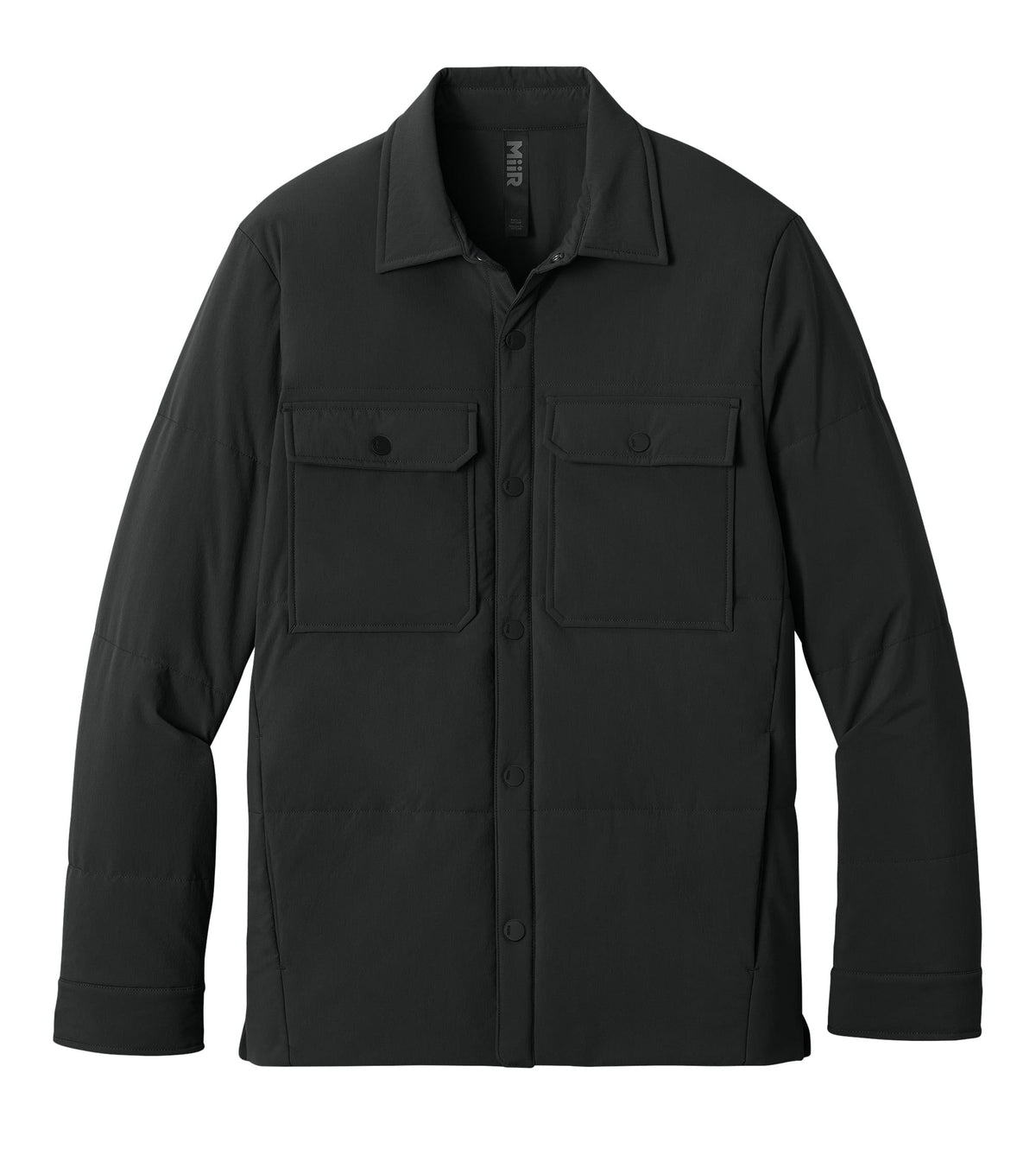MiiR Outerwear XS / Pitch Black MiiR - Men's Sashiko Stretch Puffy Shacket