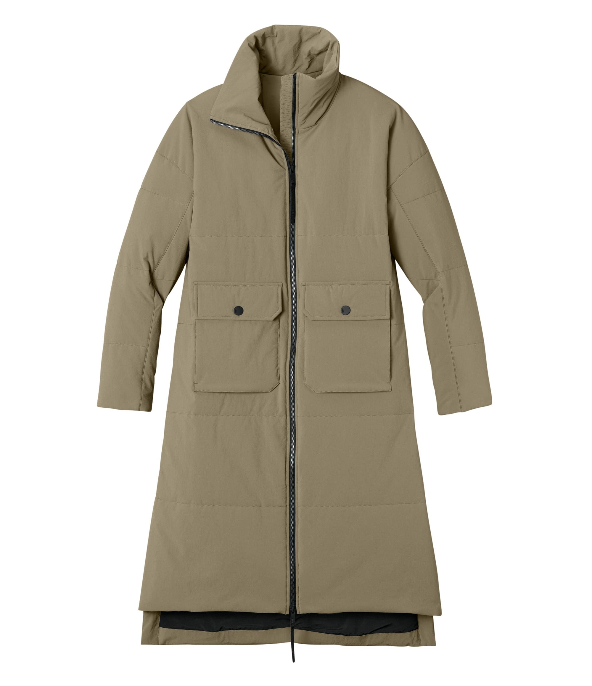 MiiR - Women's Sashiko Stretch Puffy Long Jacket