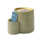 Modern Sprout Outdoor & Leisure One Size / Pebble/Photosynthesis Modern Sprout - Ember Earth Candle + Planter