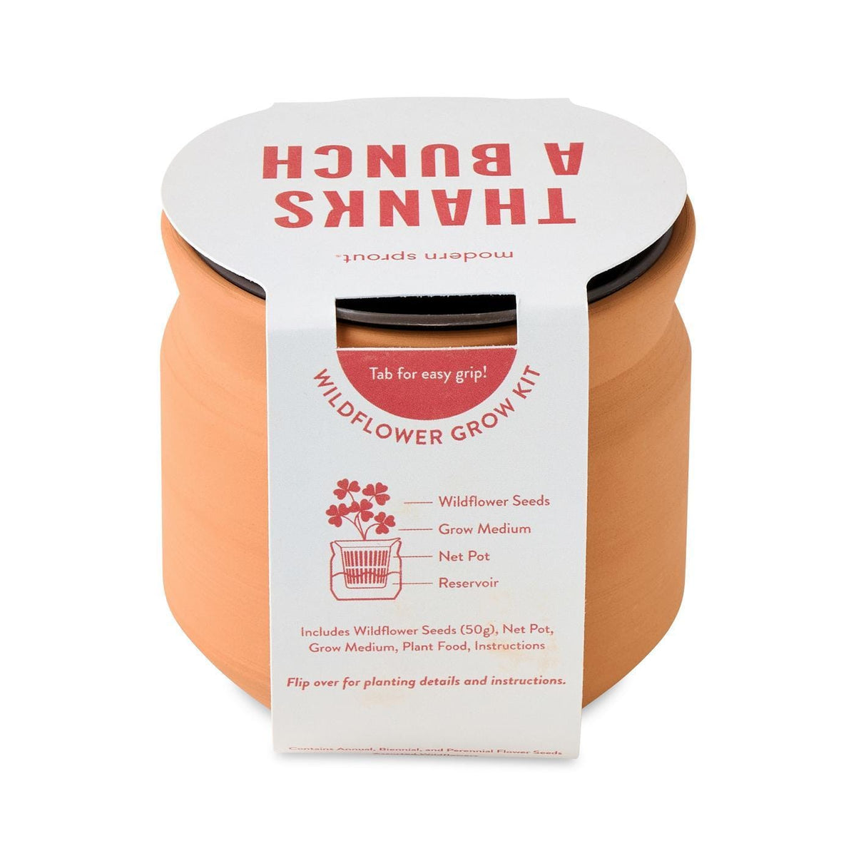 Modern Sprout Outdoor & Leisure One Size / Terracotta Modern Sprout - Tiny Terracotta Thank You