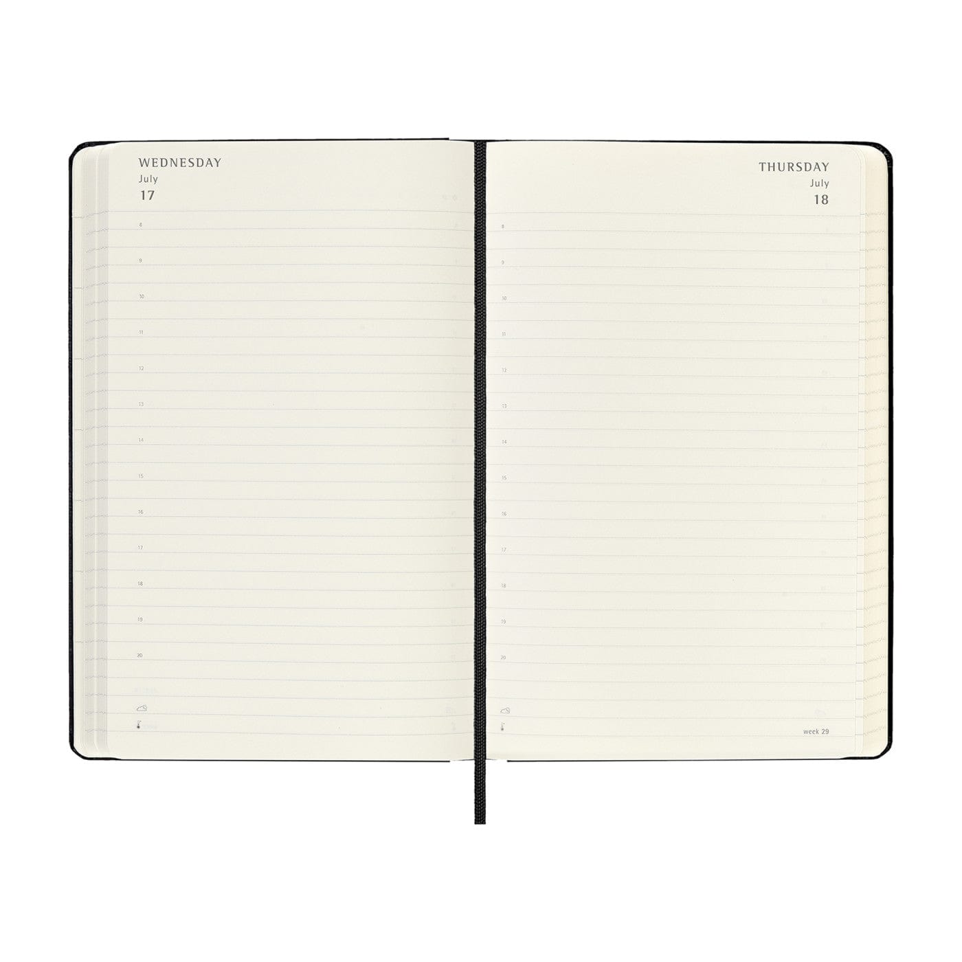 Moleskine Accessories One Size / Black Moleskine - Hard Cover Large 12-Month Daily 2026 Planner