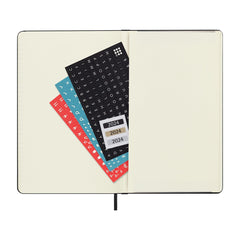 Moleskine Accessories One Size / Black Moleskine - Hard Cover Large 12-Month Weekly 2024 Planner