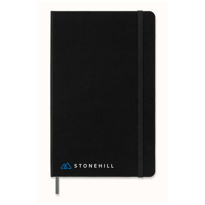 Moleskine Accessories One Size / Black Moleskine - Hard Cover Ruled Large Smart Notebook