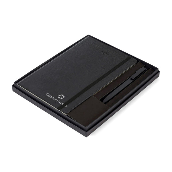 Moleskine Accessories One Size / Black Moleskine - Soft Cover Large 12-Month Weekly 2024 Planner and GO Pen Gift Set