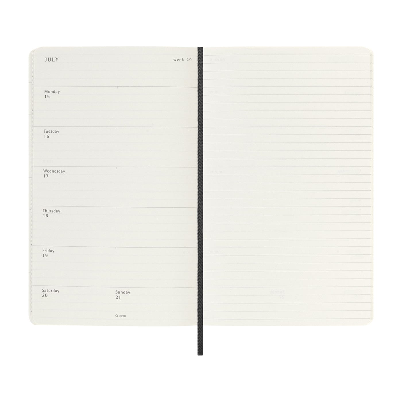 Moleskine Accessories One Size / Black Moleskine - Soft Cover Large 12-Month Weekly 2026 Planner and GO Pen Gift Set