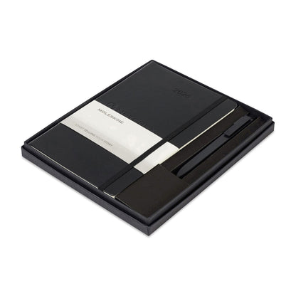 Moleskine Accessories One Size / Black Moleskine - Soft Cover Large 12-Month Weekly 2026 Planner and GO Pen Gift Set