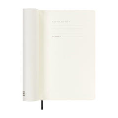 Moleskine Accessories One Size / Black Moleskine - Soft Cover Large 18-Month Weekly 2024-2025 Planner