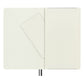 Moleskine Accessories One Size / Black Moleskine - Soft Cover Ruled Large Expanded Notebook (5" x  8.25")
