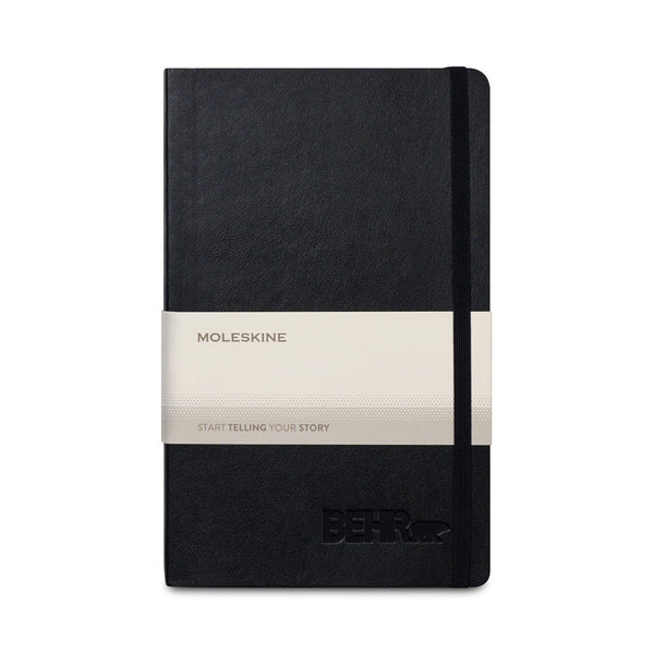 Moleskine Accessories One Size / Black Moleskine - Soft Cover Ruled Large Expanded Notebook (5" x  8.25")