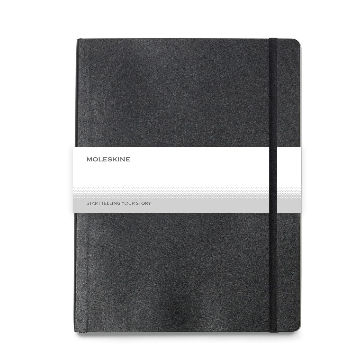 Moleskine Accessories One Size / Black Moleskine - Soft Cover Ruled X-Large Notebook (7.2" x  9.75")