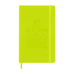 Moleskine Accessories One Size / Lemon Green Moleskine - Hard Cover Ruled Large Notebook (5