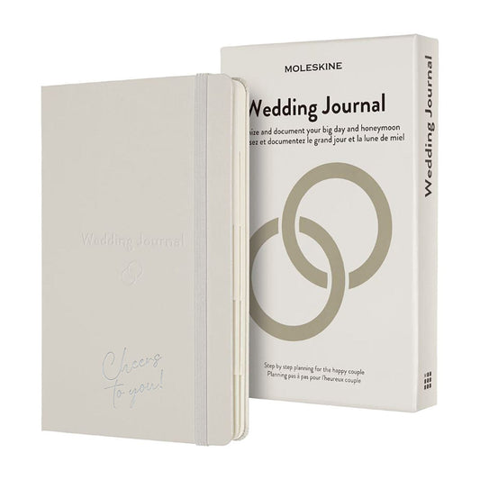 Moleskine Accessories One Size / Pearl Grey Moleskine - Passion Wedding Journal (5.5" x 8.5")