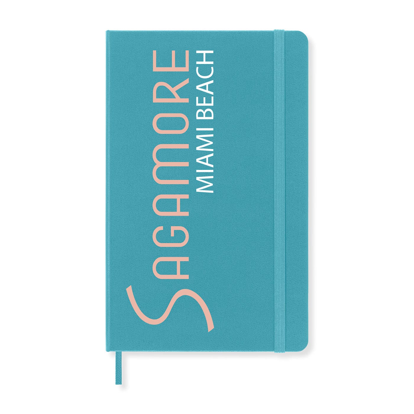 Moleskine Accessories One Size / Reef Blue Moleskine - Hard Cover Ruled Large Notebook (5" x  8.25")