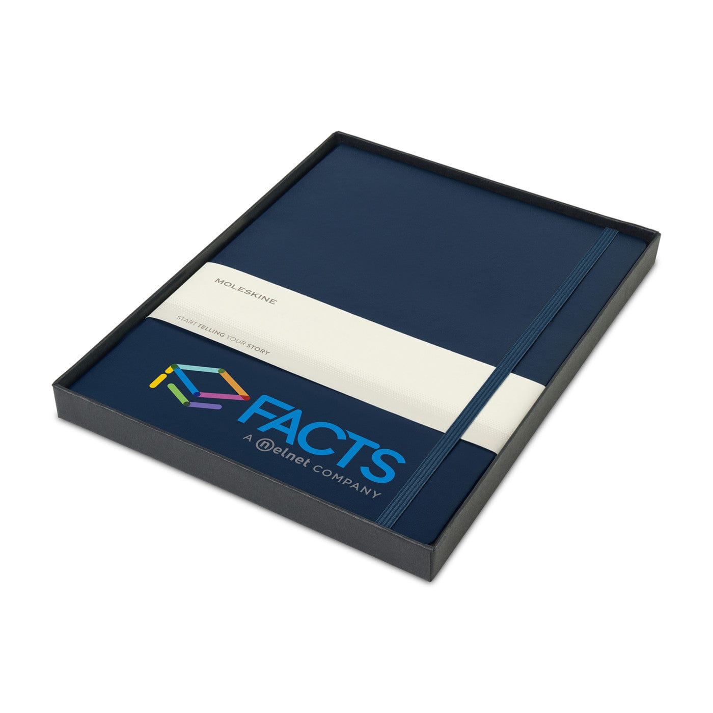 Moleskine Accessories One Size / Sapphire Blue Moleskine - Hard Cover X-Large Notebook Gift Set