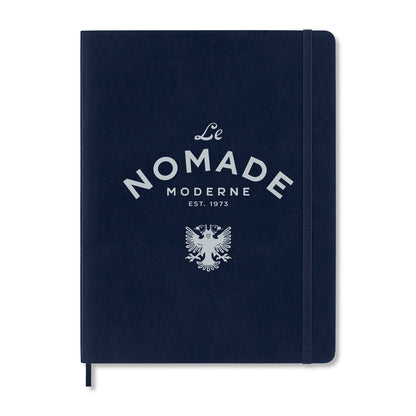 Moleskine Accessories One Size / Sapphire Moleskine - Soft Cover Ruled X-Large Notebook (7.2" x  9.75")
