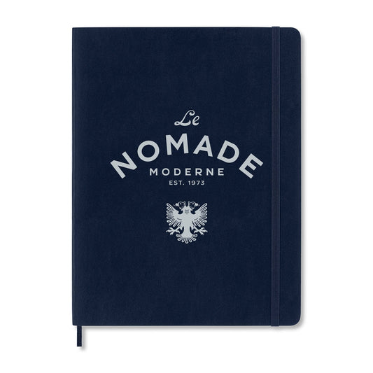 Moleskine Accessories One Size / Sapphire Moleskine - Soft Cover Ruled X-Large Notebook (7.2" x  9.75")