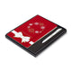 Moleskine Accessories One Size / Scarlet Red Moleskine - Hard Cover Holiday Notebook and GO Pen Gift Set