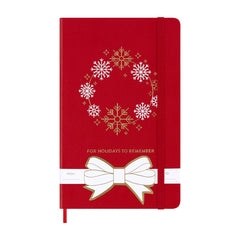 Moleskine Accessories One Size / Scarlet Red Moleskine - Hard Cover Holiday Notebook Gift Set