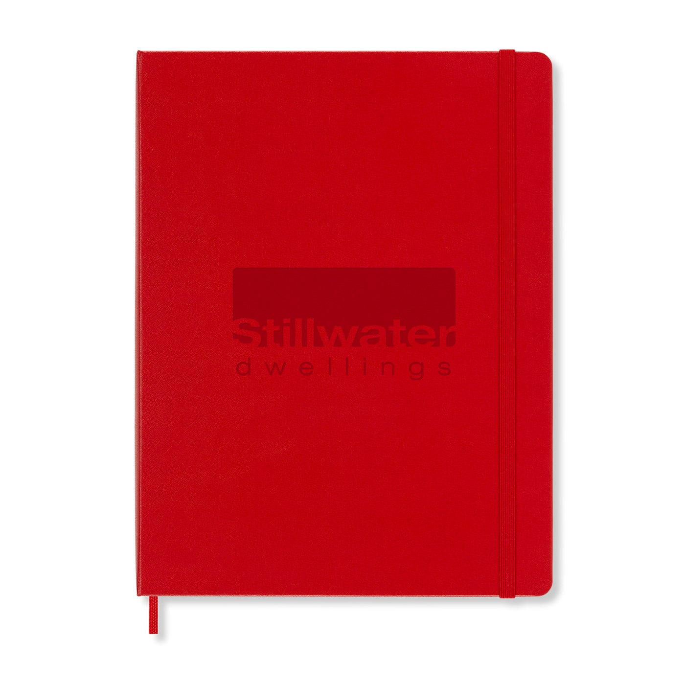Moleskine Accessories One Size / Scarlet Red Moleskine - Hard Cover Ruled Extra Large Notebook (7.5" x  9.75")