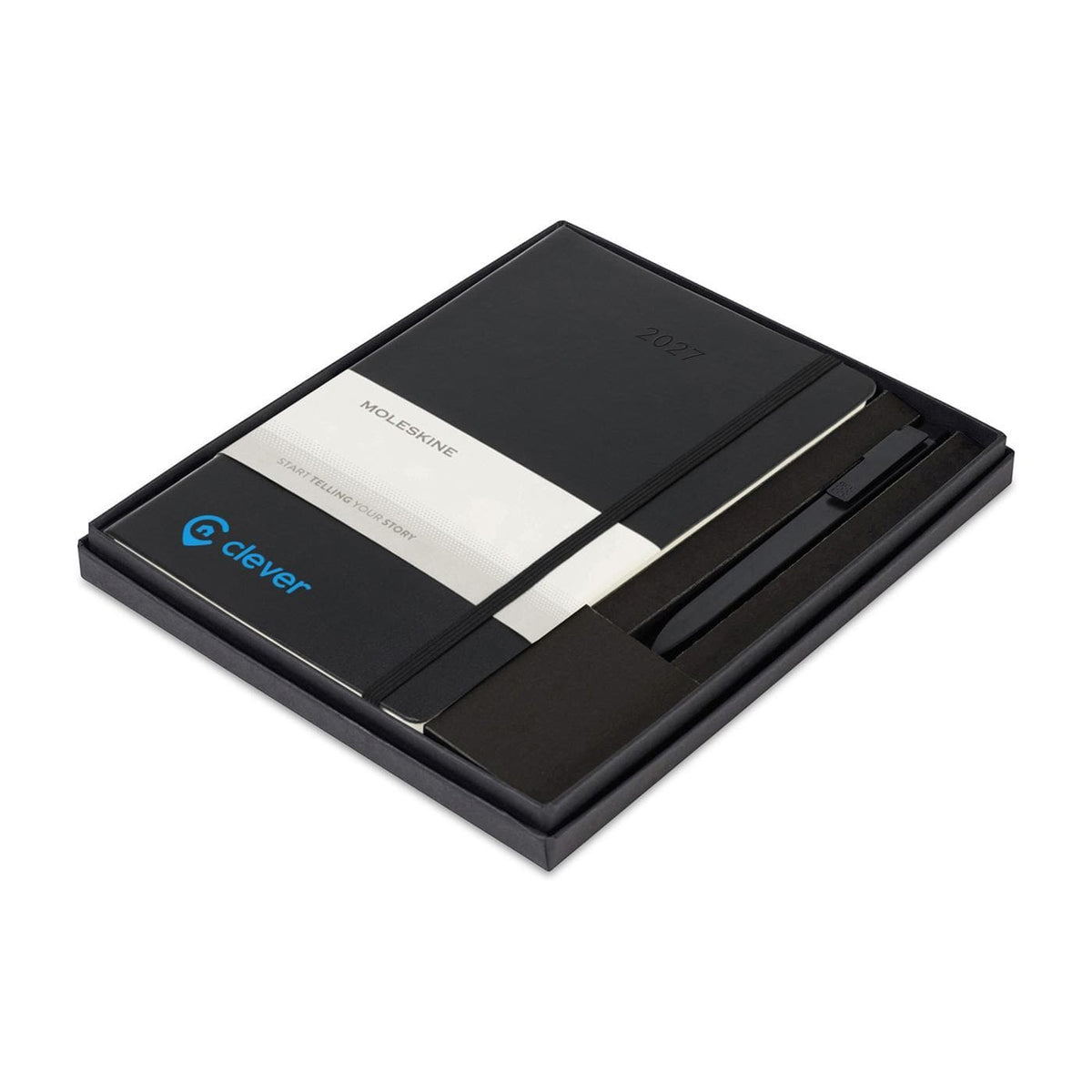 Moleskine Journals & Notebooks One Size / Black Moleskine - Hard Cover Large 12-Month Weekly 2027 Planner and GO Pen Gift Set