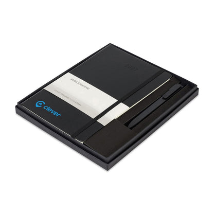 Moleskine Journals & Notebooks One Size / Black Moleskine - Hard Cover Large 12-Month Weekly 2027 Planner and GO Pen Gift Set