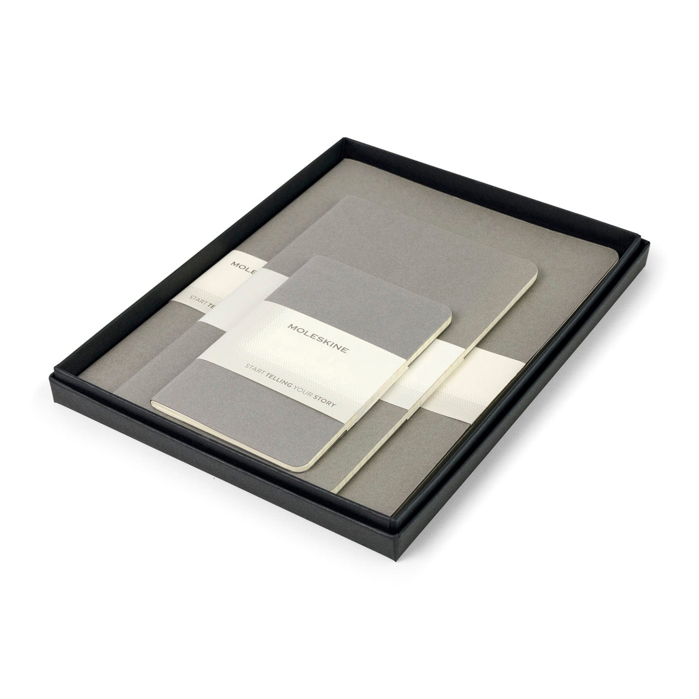 Moleskine Journals & Notebooks One Size / Pebble Grey Moleskine - Assorted Cahier Gift Set