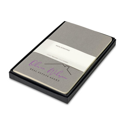 Moleskine Journals & Notebooks One Size / Pebble Grey Moleskine - Large Cahier Gift Set