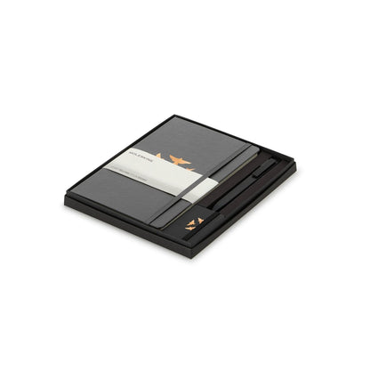Moleskine Journals & Notebooks One Size / Slate Grey/Black Moleskine - Large Notebook, GO Pen, and Mini Notebook Charm Gift Set