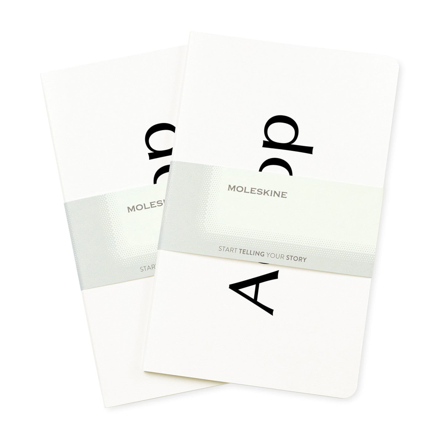 Moleskine Journals & Notebooks One Size / White Moleskine - Volant Ruled Large Journal 2-Pack