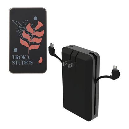 mophie Electronics One Size / Black mophie - Powerstation Plus Ultra 10,000 mAh Power Bank with AC Plug